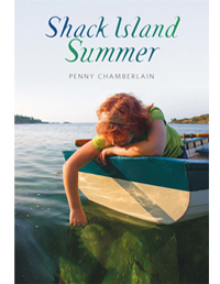 Book cover of Shack Island Summer by Penny Chamberlain