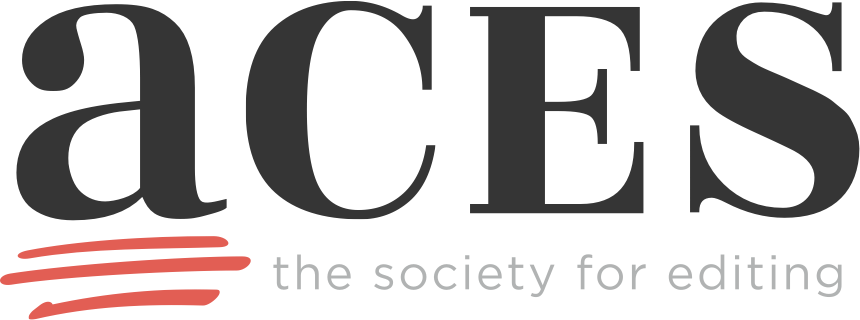 Logo of American Copyeditors Society linked to ACES website