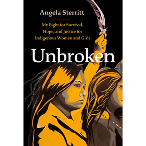 Book cover of Unbroken by Angela Sterritt